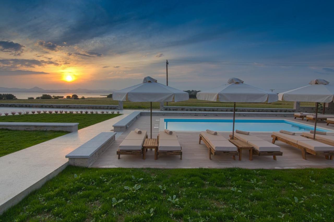 Onar Limnos II Luxury Apartments Moudhros Ngoại thất bức ảnh