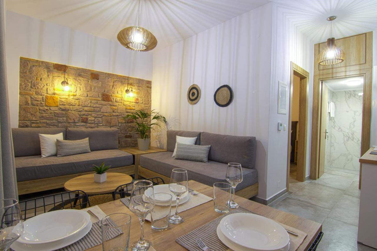 Onar Limnos II Luxury Apartments Moudhros Ngoại thất bức ảnh