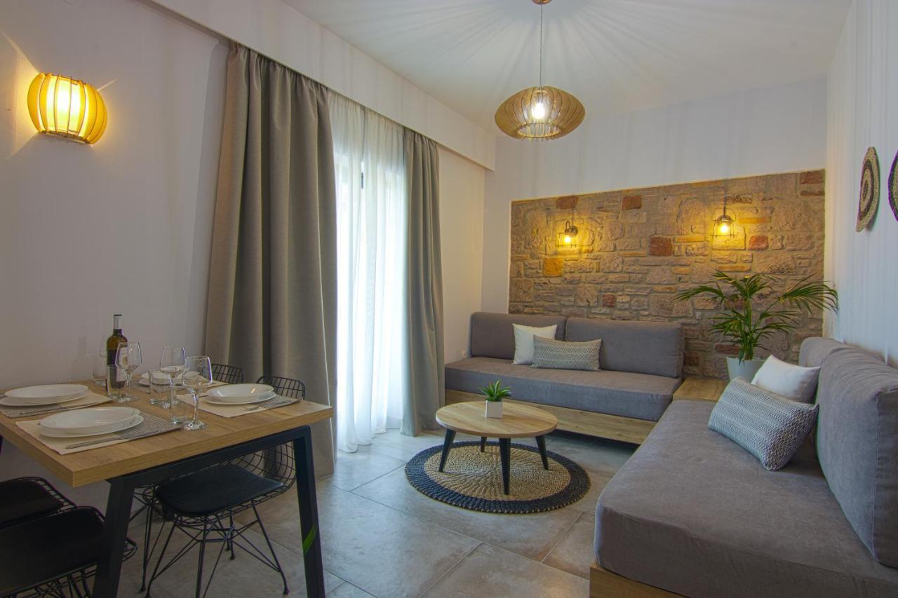Onar Limnos II Luxury Apartments Moudhros Ngoại thất bức ảnh